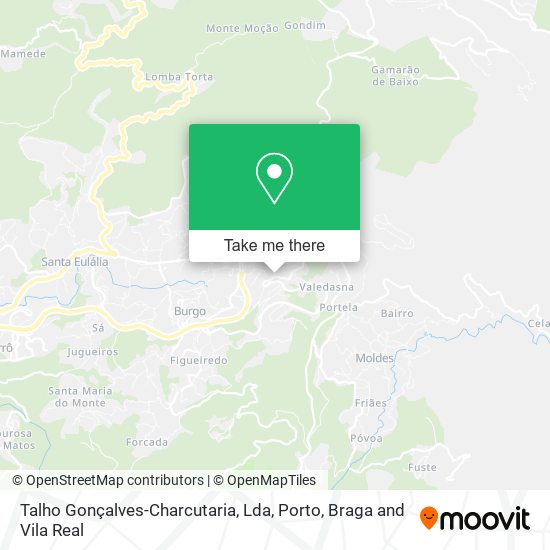Talho Gonçalves-Charcutaria, Lda mapa