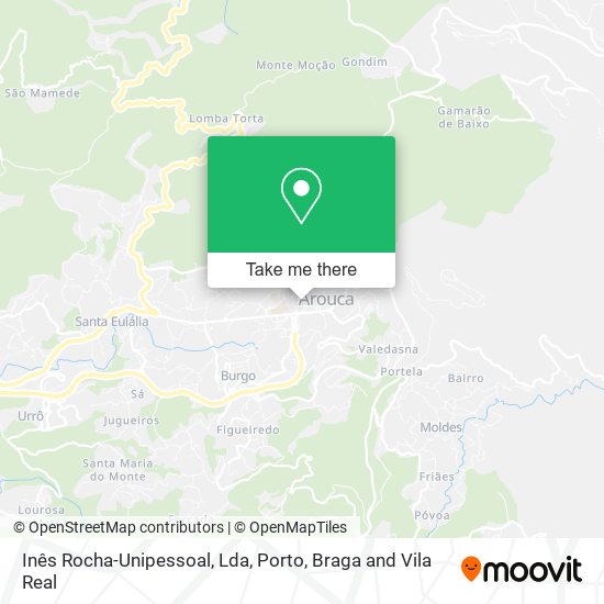 Inês Rocha-Unipessoal, Lda mapa