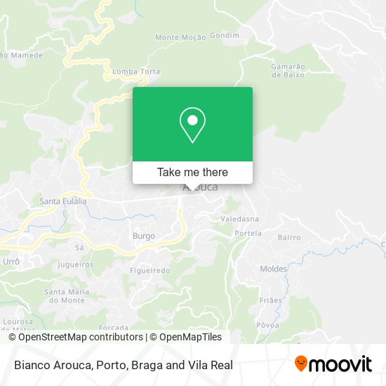 Bianco Arouca mapa