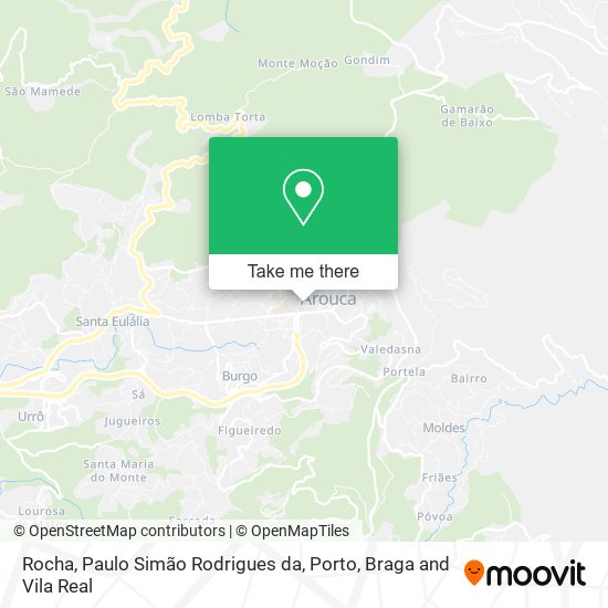 Rocha, Paulo Simão Rodrigues da mapa