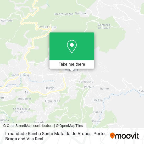 Irmandade Rainha Santa Mafalda de Arouca map