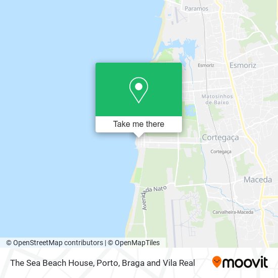The Sea Beach House map
