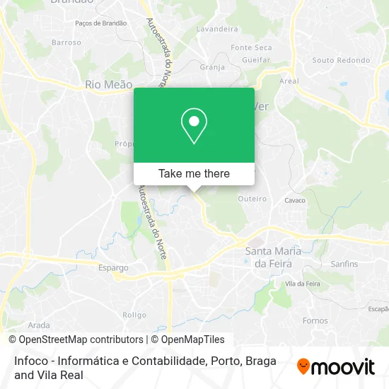Infoco - Informática e Contabilidade map