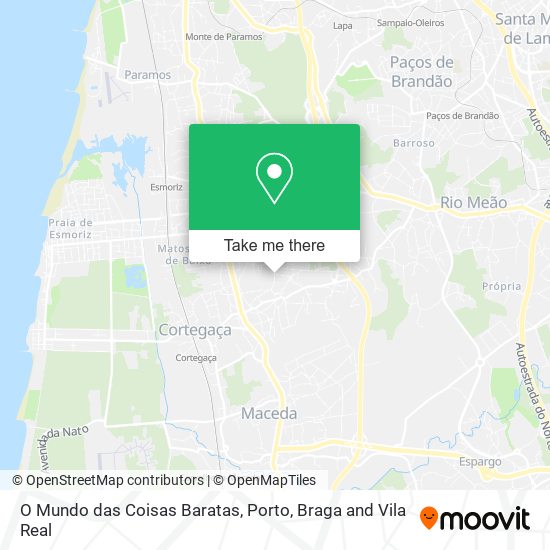 O Mundo das Coisas Baratas map