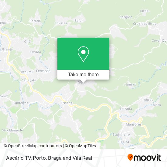 Ascário TV mapa