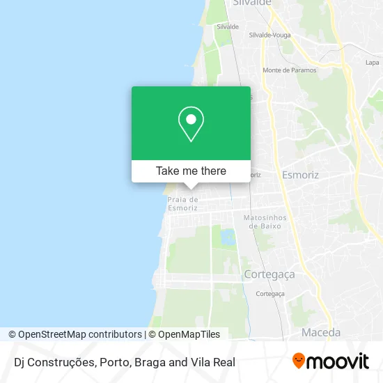 Dj Construções map
