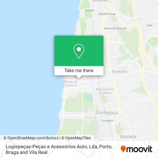 Logispeças-Peças e Acessórios Auto, Lda map