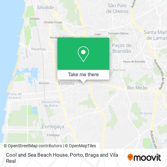 Cool and Sea Beach House map