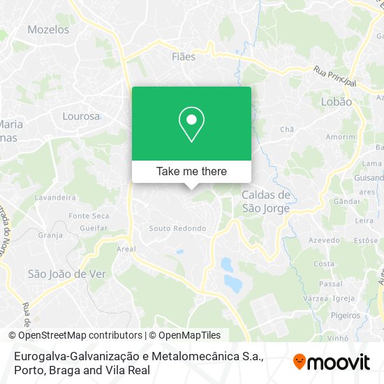 Eurogalva-Galvanização e Metalomecânica S.a. map
