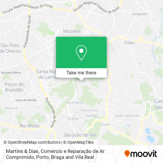 Martins & Dias, Comércio e Reparação de Ar Comprimido mapa