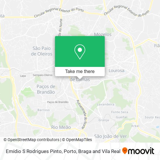 Emídio S Rodrigues Pinto map