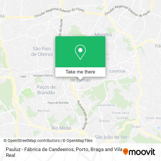 Pauluz - Fábrica de Candeeiros map