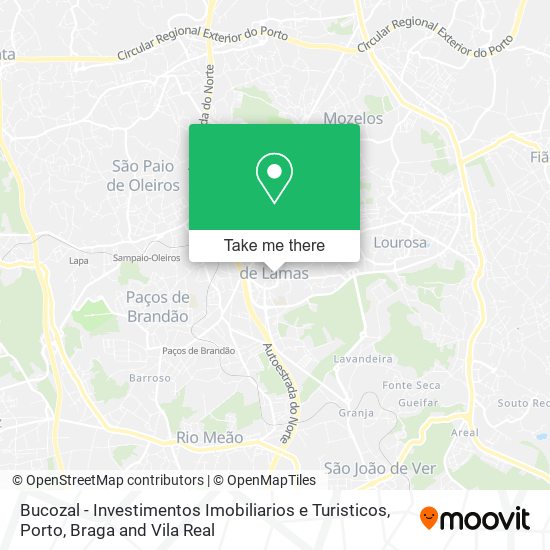 Bucozal - Investimentos Imobiliarios e Turisticos map