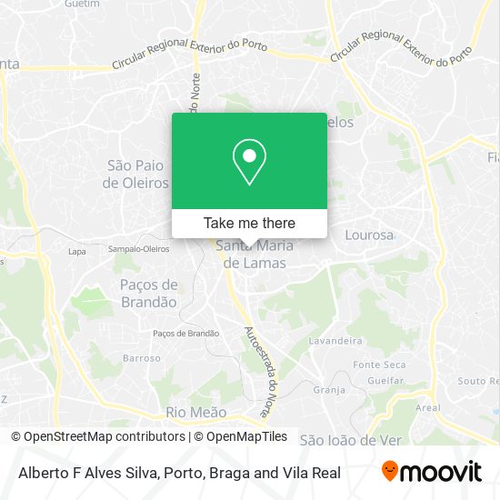 Alberto F Alves Silva mapa