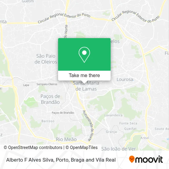 Alberto F Alves Silva map