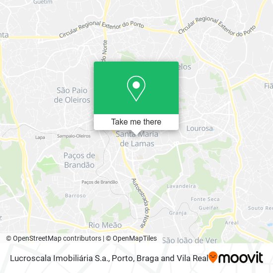 Lucroscala Imobiliária S.a. map