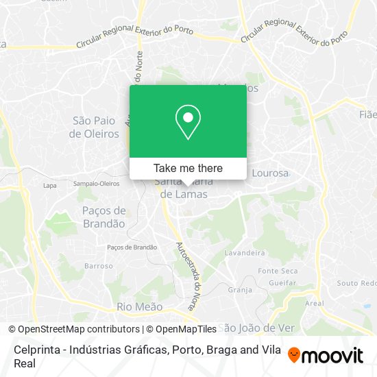Celprinta - Indústrias Gráficas map