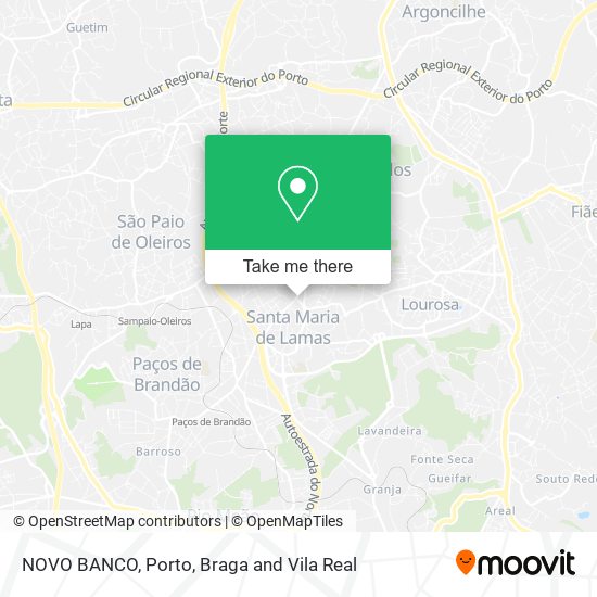 NOVO BANCO map