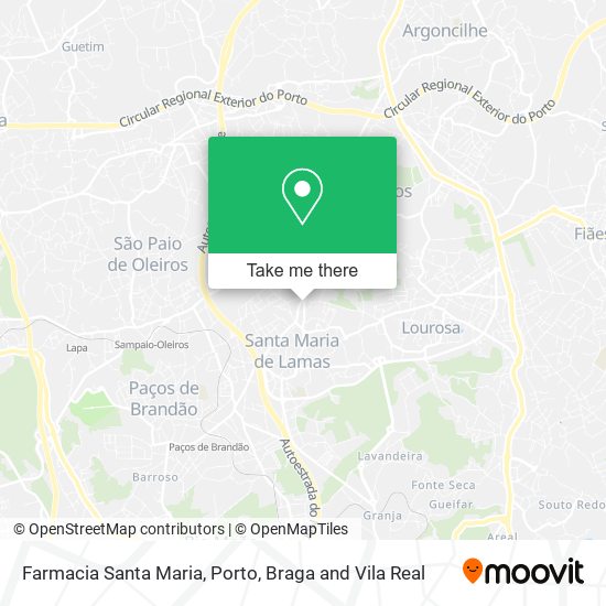 Farmacia Santa Maria mapa