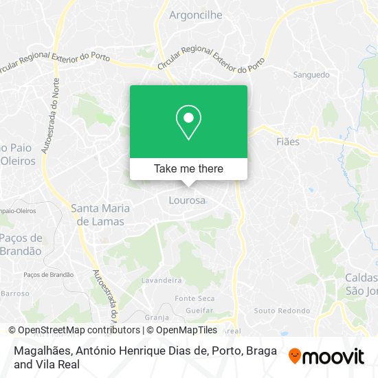 Magalhães, António Henrique Dias de mapa