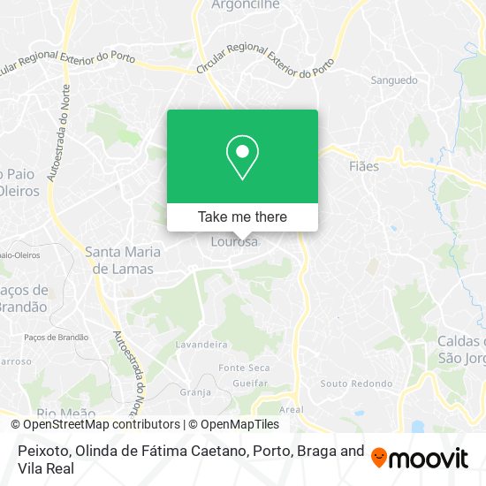 Peixoto, Olinda de Fátima Caetano map