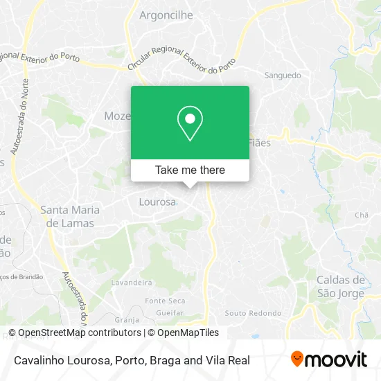 Cavalinho Lourosa map