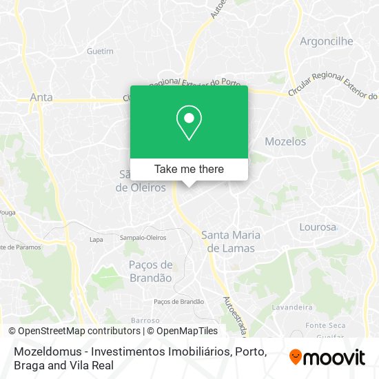 Mozeldomus - Investimentos Imobiliários mapa