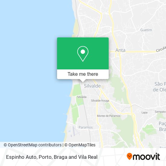 Espinho Auto map