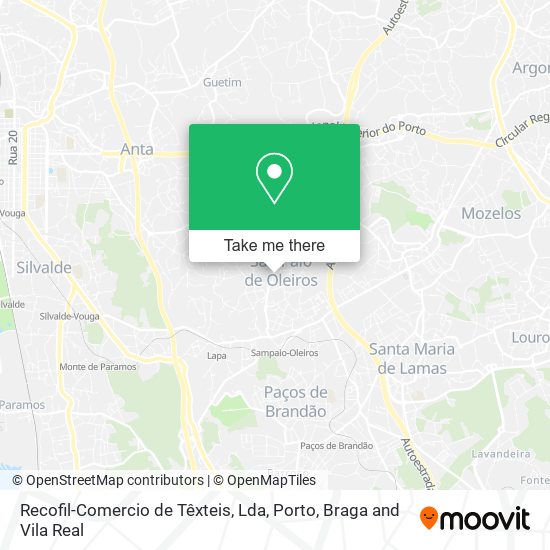 Recofil-Comercio de Têxteis, Lda map