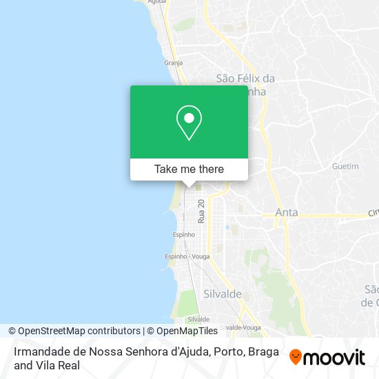 Irmandade de Nossa Senhora d'Ajuda map