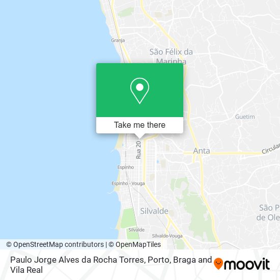 Paulo Jorge Alves da Rocha Torres map