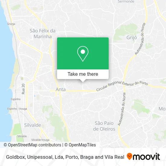 Goldbox, Unipessoal, Lda map