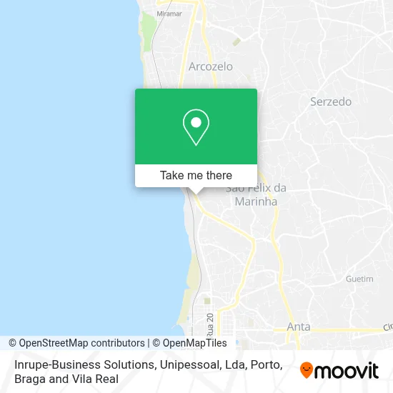Inrupe-Business Solutions, Unipessoal, Lda map