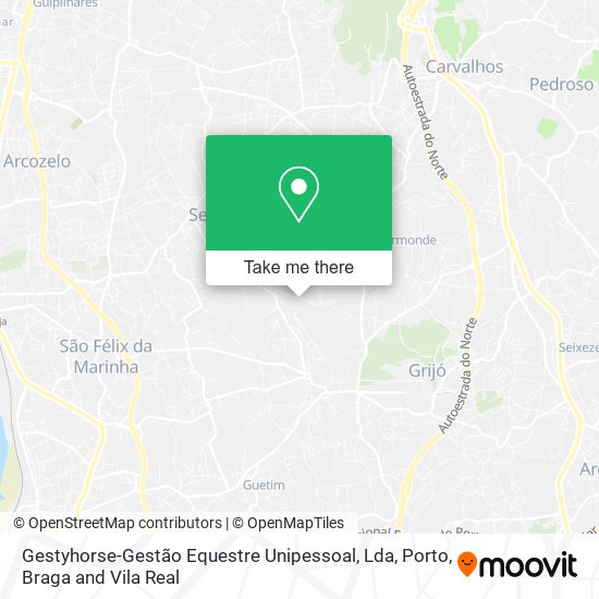 Gestyhorse-Gestão Equestre Unipessoal, Lda map