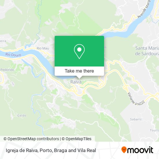 Igreja de Raiva map