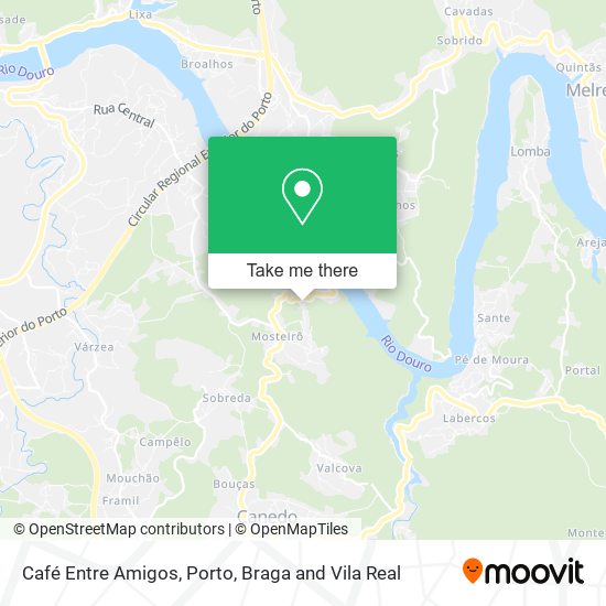 Café Entre Amigos mapa
