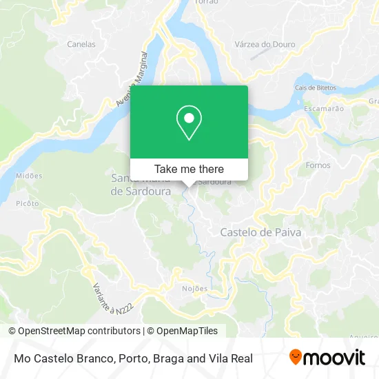 Mo Castelo Branco map
