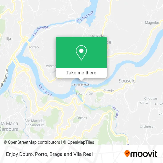 Enjoy Douro map