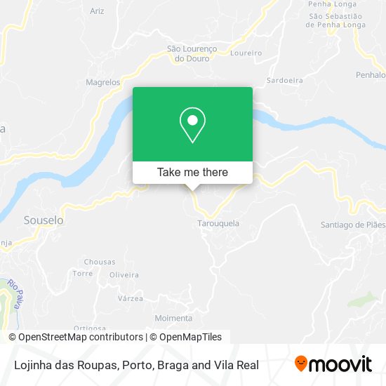 Lojinha das Roupas map