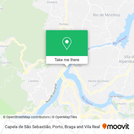 Capela de São Sebastião map