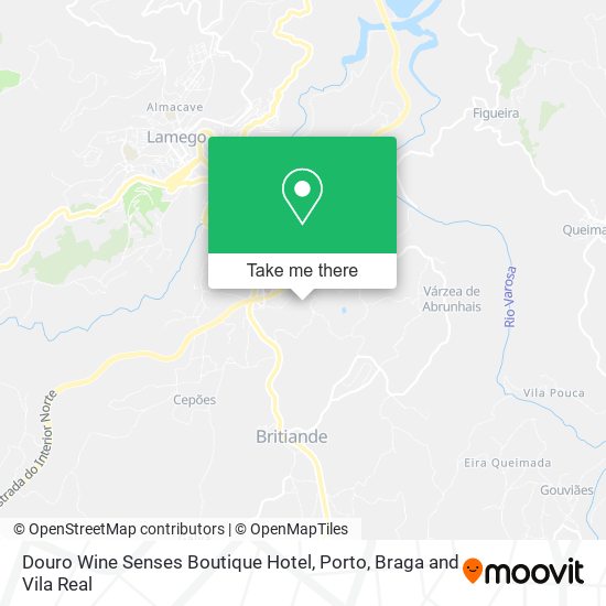 Douro Wine Senses Boutique Hotel map