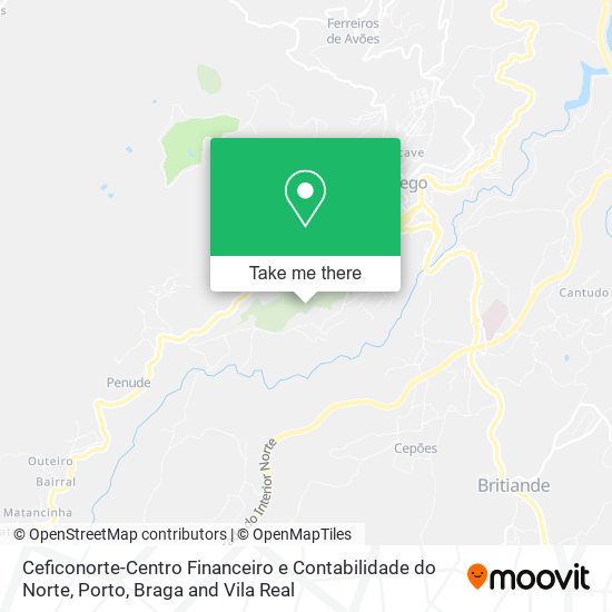 Ceficonorte-Centro Financeiro e Contabilidade do Norte map