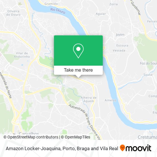 Amazon Locker-Joaquina map