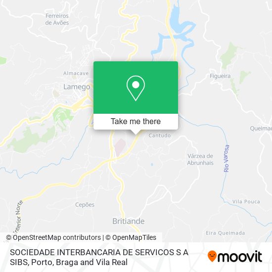 SOCIEDADE INTERBANCARIA DE SERVICOS S A SIBS mapa
