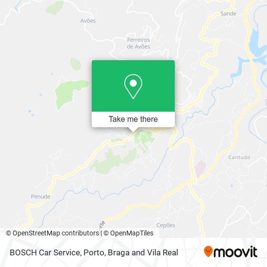 BOSCH Car Service map