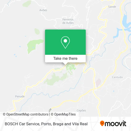 BOSCH Car Service map
