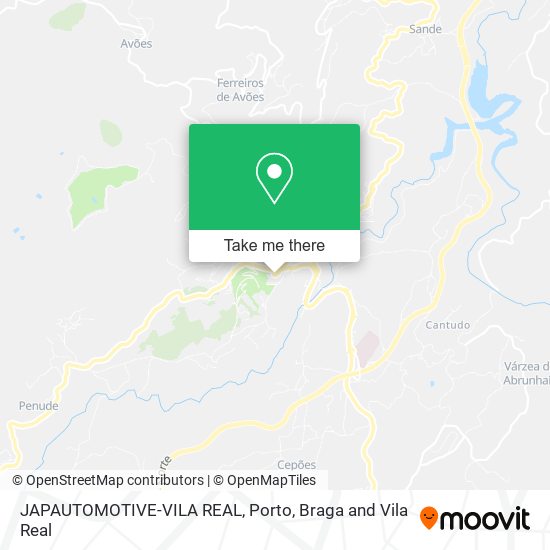 JAPAUTOMOTIVE-VILA REAL map