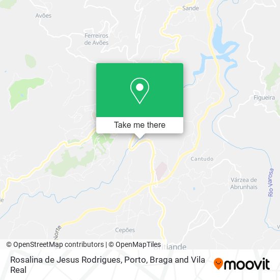 Rosalina de Jesus Rodrigues map