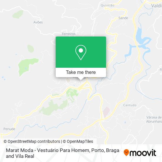 Marat Moda - Vestuário Para Homem map