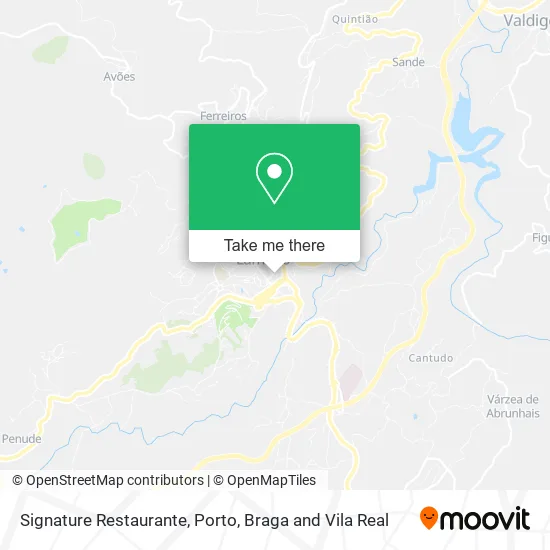 Signature Restaurante map